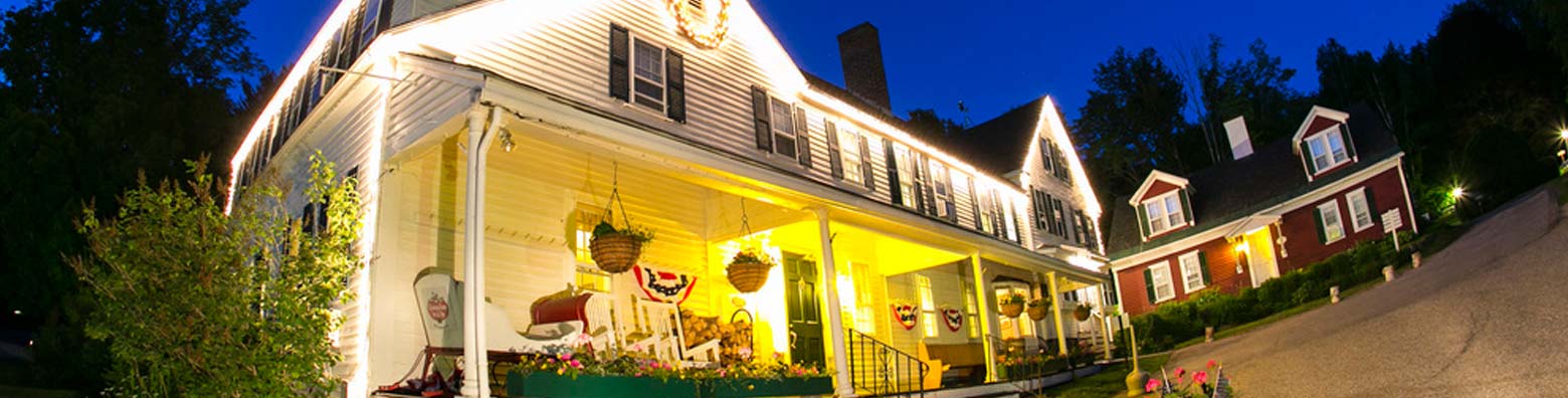 Jackson NH Hotel features historic Jackson NH Inn, cottages, spa, restaurant and rustic wedding venues