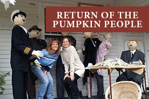 Return of the Pumpkin People at Christmas Farm Inn and Spa and Mt Washington Valley