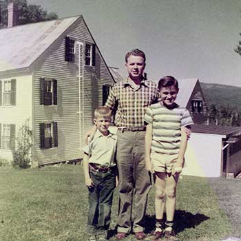 Historical Jackson NH Inn in New England – 1954 Photo