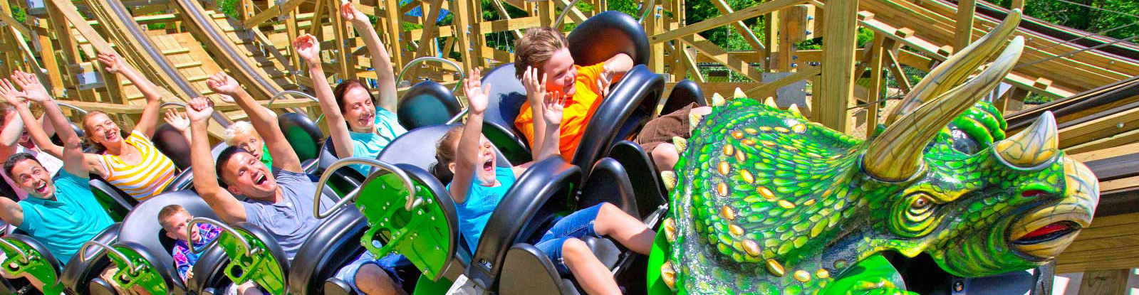 Roar-O-Saurus, Roller Coaster in NH