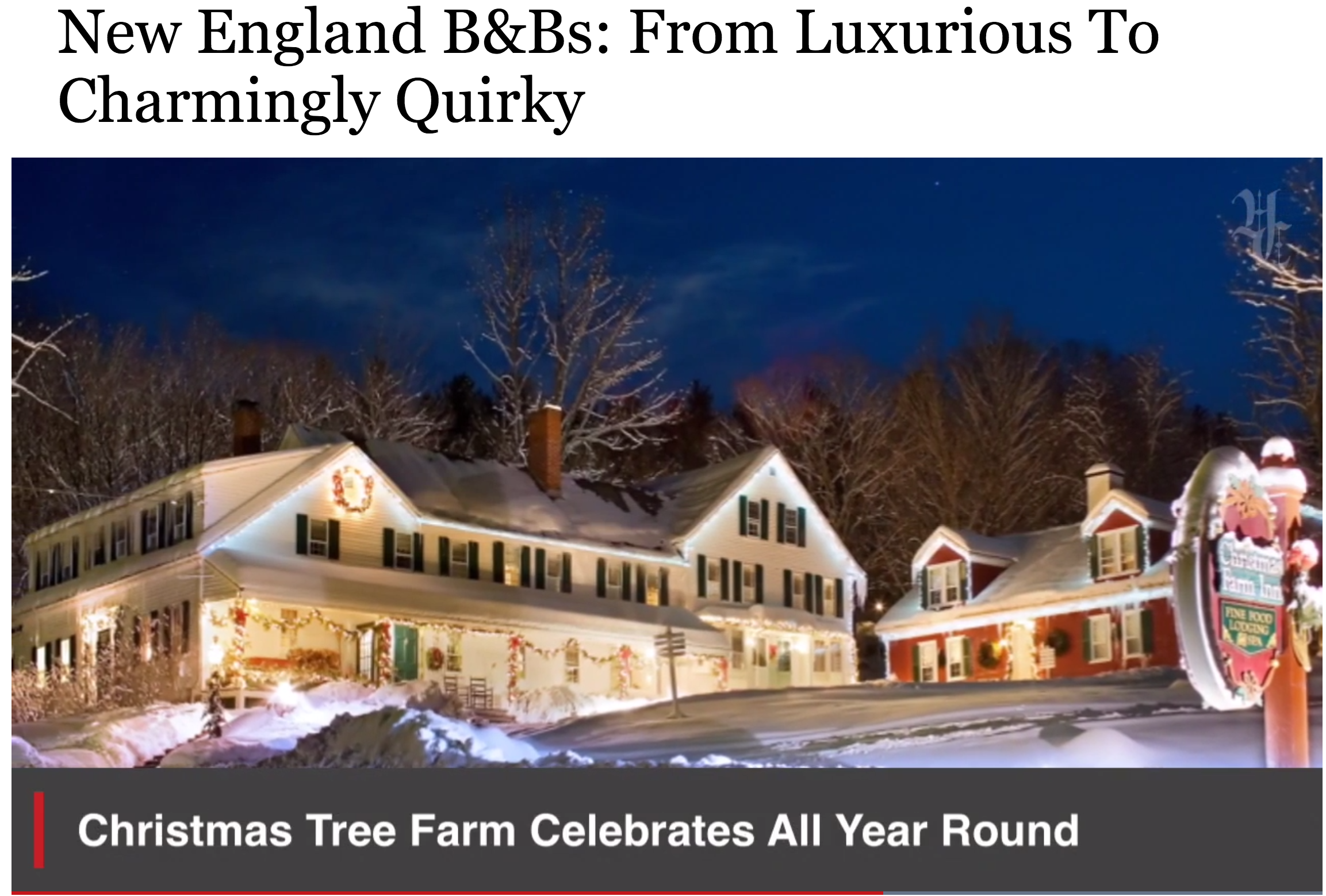 New England Bed and Breakfasts