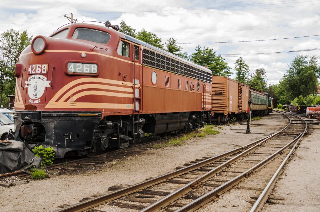 Enjoy New England through the many North Conway attractions like the Conway Scenic Railroad.