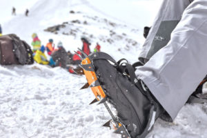 Enjoy White Mountains winter with special gear like crampons