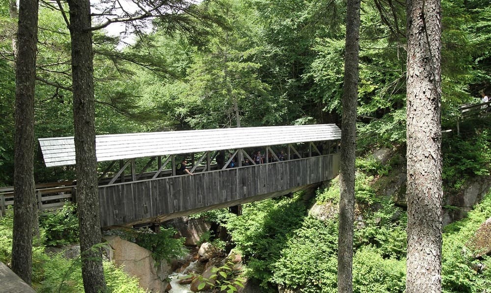 Best Covered Bridges in New Hampshire - Sentinel Pine Bridge